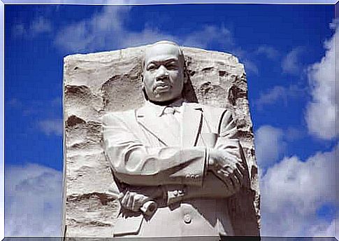 A statue of Martin Luther King