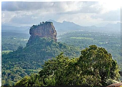 The mountains of Sri Lanka