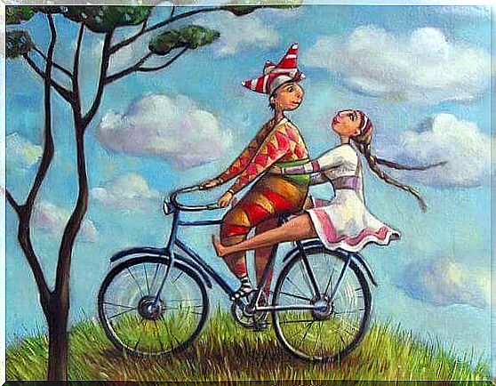 pareja-en-bicicleta